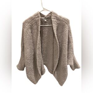 BAREFOOT DREAMS CozyChic Shrug Dolman Sleeve Open Cardigan Sweater L/XL